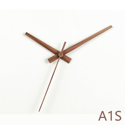 Genuine Wooden Clock Hands Natural Wood Color Precise Craft Smooth Edge Durable