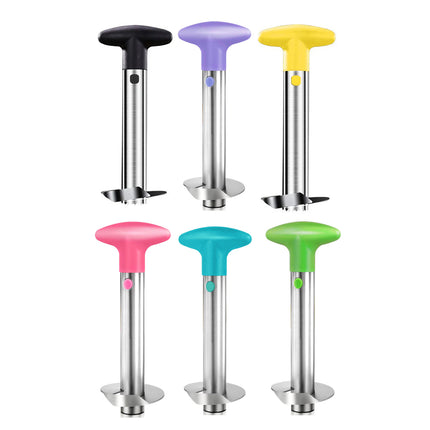 Stainless Steel Pineapple Corer Slicer Peeler Cutter Tool Easy Pineapple Cutter