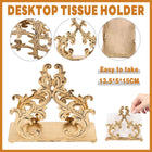 Willow Branch Style Iron Paper Towel Holder Vertical Napkin Rack For Kitchen Use
