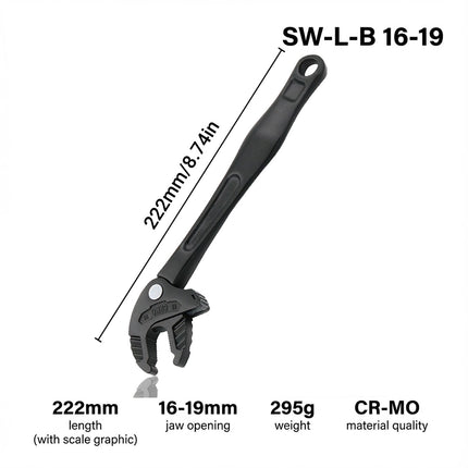 Crab Claw Type Multifunction Adaptive Wrench Self-Adjusting Ratchet Wrench