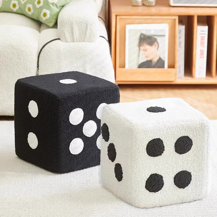 Lucky Sieve Shoe Changing Stool Sturdy Wood Material for Home Garden Kitchen
