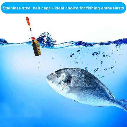 3pcs Bait Cage Attachment Tool Fishing Nesting Device for Outdoor Angling Use