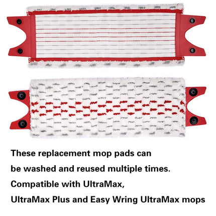 2 Pcs Mopcloth Accessory for UltraMax UltraMaT Microfibre Head Replacement