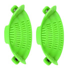 Water Filter Clip 2pcs Wide Mouth Strainer Drain Holder For Pot Vegetable Fruit