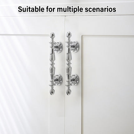 French Cabinet Door Handles Long Pull Retro Style for Closet Drawer Cupboard Use