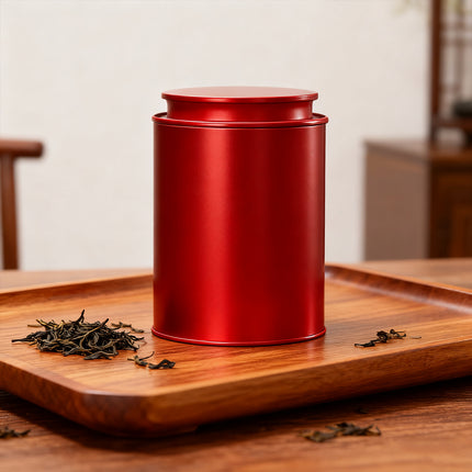 4PCS Retro Tea Coffee Bean Storage Tin Airtight 4Colour for Kitchen Pantry Use
