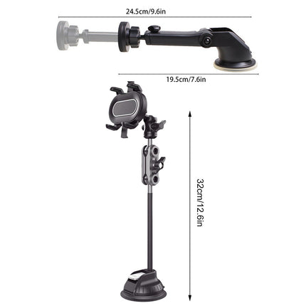 Adjustable Durable Car Phone Holder Anti Slip for Dashboard Phone Mount Use