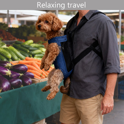 Pet Outdoor Backpack Breathable Anti Scratch for Cats Dogs Travel Hiking Use