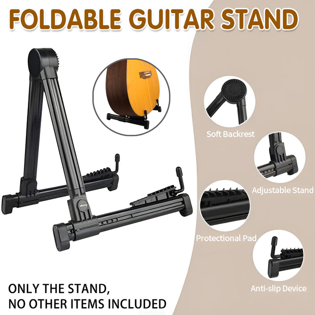 Folding Guitar Stand Pedestal Bracket Guitar Stand Floor Stand Portable Stand