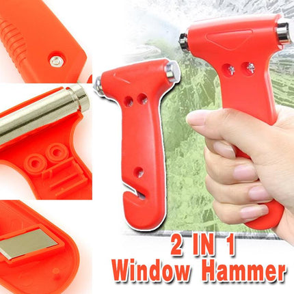 Emergency Safety Hammer Glass Breaker Tool Belt Car Bus Cutter 2 In 1 Window Au