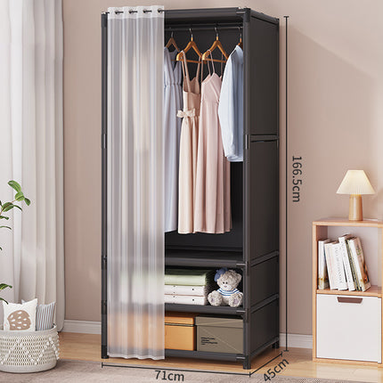 Multi-Function Clothes Storage Rack for Home Bedroom Space Saving Durable