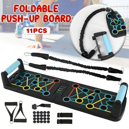 Push Up Board Home Multi Functional Fitness Folding Portable Gym Exercise Tool