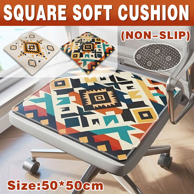 Summer Seat Cushion Soft Long Office Stool Pad Chair Butt Support For Home Use