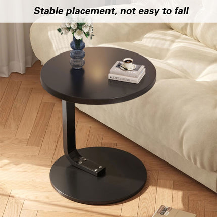 Small Round Coffee Table Simple Sofa Side Table Compact Modern Home Furniture