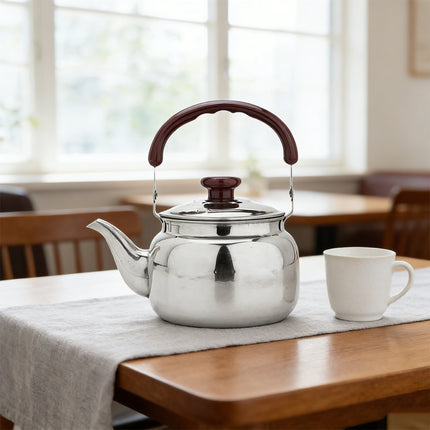 Stainless Steel Whistling Kettle Anti Scald Handle Gas Electric Stove 0.5L 1L 2L