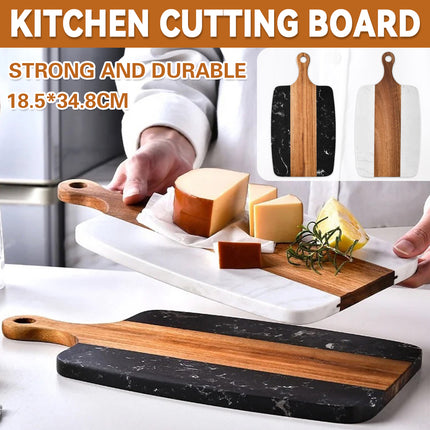 Wood Marble Splice Kitchen Cutting Board for Kitchen Meat Vegetable Fruit Cut