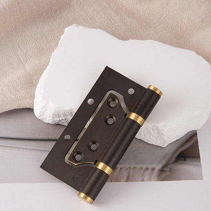 Copper Hinge 3.5mm Concealed Bearing Hinge Stealth Free Door Cabinet Hardware