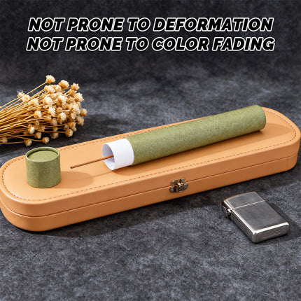 10PCS Incense Paper Tubes 200g Capacity 2 Colours Durable Thickness Material