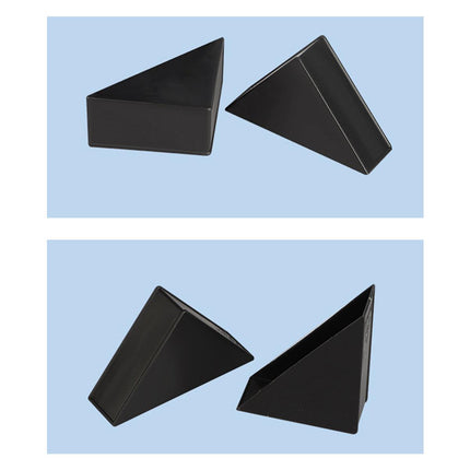 100pcs Plastic Corner Protector Right Angle Frame Cabinet Furniture Door Edge