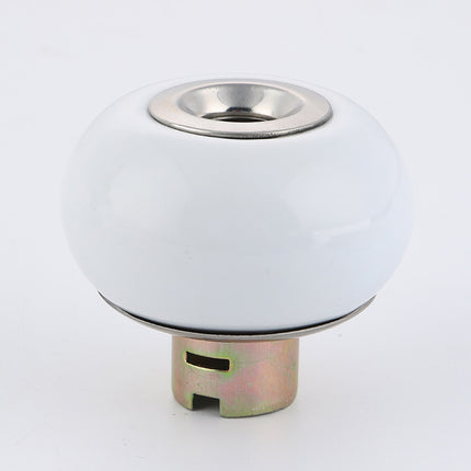 Ceramics Door Knob Lock Key Locking Set Interior Exterior Knob Bedroom Bathroom