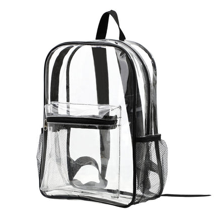 Transparent Backpack Schoolbag Large Capacity Storage Bag For School And Travel