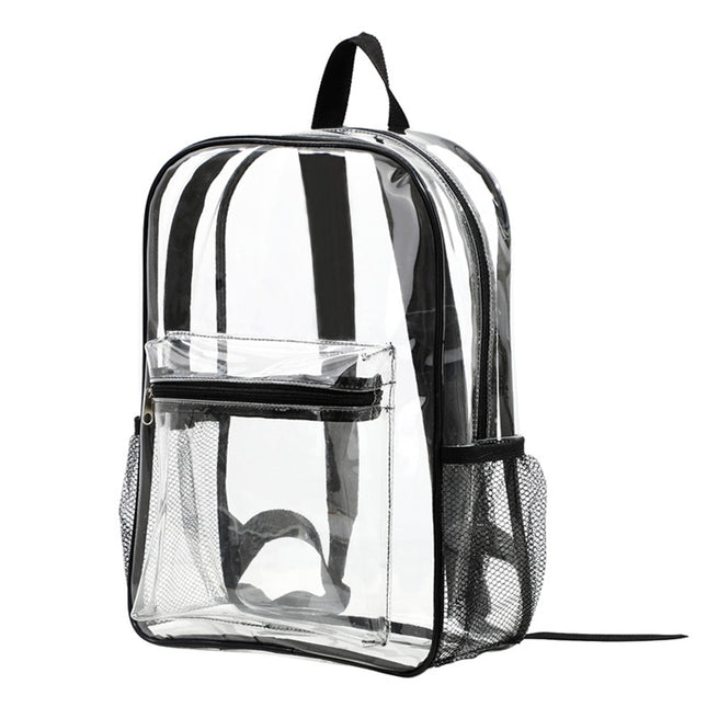 Transparent Backpack Schoolbag Large Capacity Storage Bag For School And Travel