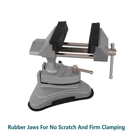 Table Vise Suction Cup Base Universal Bench Clamp for Household Work DIY Craft