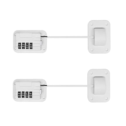 2 PCS Refrigerator Lock Fridge Cabinet Child Safety Childproof Window Door Locks