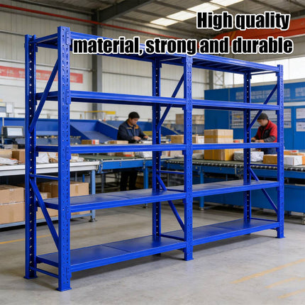 Multi-Layer Cargo Storage Shelf Warehouse Shelving Unit Heavy Duty Metal Rack