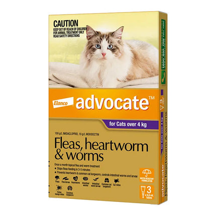 Advocate Cat Over 4kg Large Cats Protecting the Health of Cats 3 / 6 Packs Use