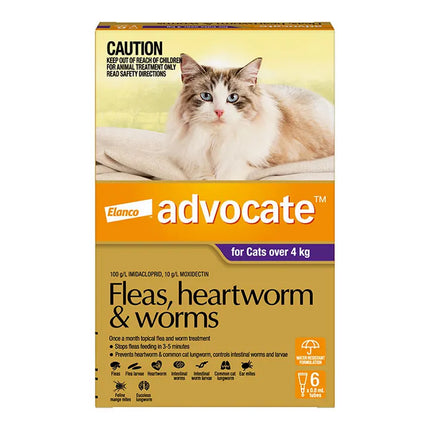 Advocate Cat Over 4kg Large Cats Protecting the Health of Cats 3 / 6 Packs Use