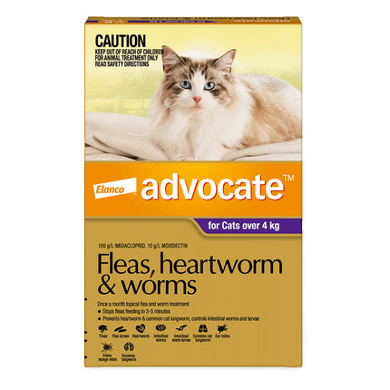 Advocate Cat Over 4kg Large Cats Protecting the Health of Cats 3 / 6 Packs Use