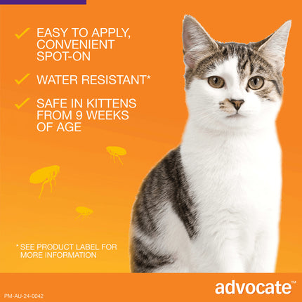 Advocate Cat Over 4kg Large Cats Protecting the Health of Cats 3 / 6 Packs Use