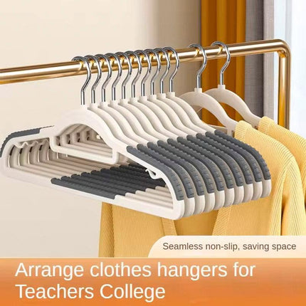 30pcs Non Slip Clothes Hangers No Trace Drying Rack Space Saving Wardrobe