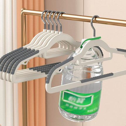 30pcs Non Slip Clothes Hangers No Trace Drying Rack Space Saving Wardrobe
