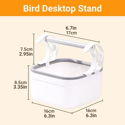 Station Rack Shit Bucket Toilet Artifact Climbing Fixed-point Defecation Station Rod Rack