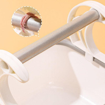 Station Rack Shit Bucket Toilet Artifact Climbing Fixed-point Defecation Station Rod Rack