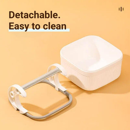 Station Rack Shit Bucket Toilet Artifact Climbing Fixed-point Defecation Station Rod Rack