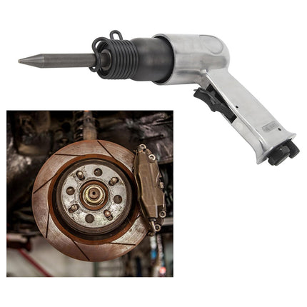 150mm Pneumatic Air Hammer Kit with 4 Chisels Heavy Duty Tool for Workshop Use