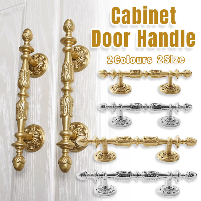 French Cabinet Door Handles Long Pull Retro Style for Closet Drawer Cupboard Use
