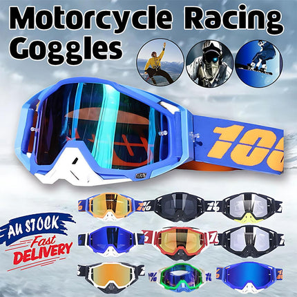 Motorcycle Racing Goggles Motocross Mx Mtb Atv Utv Dirt Bike Off-Road Eyewear