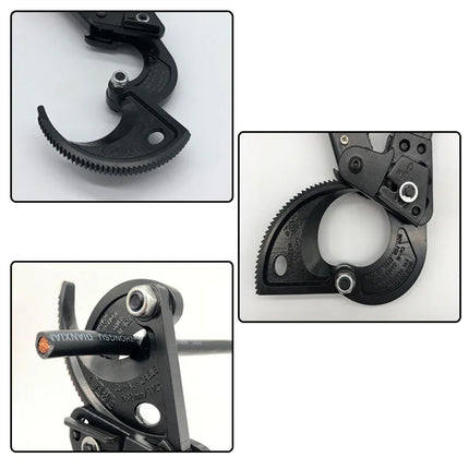 Ratchet Cable Cutter Heavy Duty Wire Scissor Bolt Cutting Tool Electrical Work