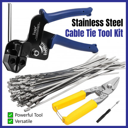 Manual Self Locking Strap Tensioner Clip Tool Set For Cargo Tie Down Bundling