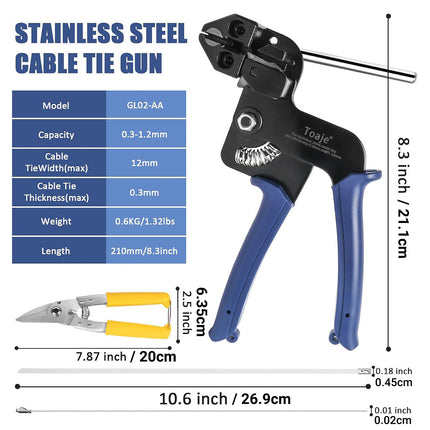 Manual Self Locking Strap Tensioner Clip Tool Set For Cargo Tie Down Bundling