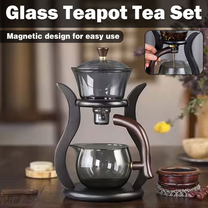 Glass Tea Set Household Set Transparent Teapot And Teacup Set Heat Resistant