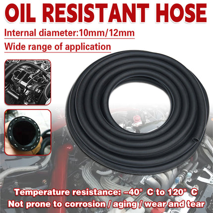 2m Fuel Rubber Hose Low Pressure Gasoline Tubing Automotive Engine Line Pipe
