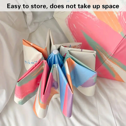 Folding Sunscreen Umbrella UV Protection Sunshade Portable Manual or Automatic