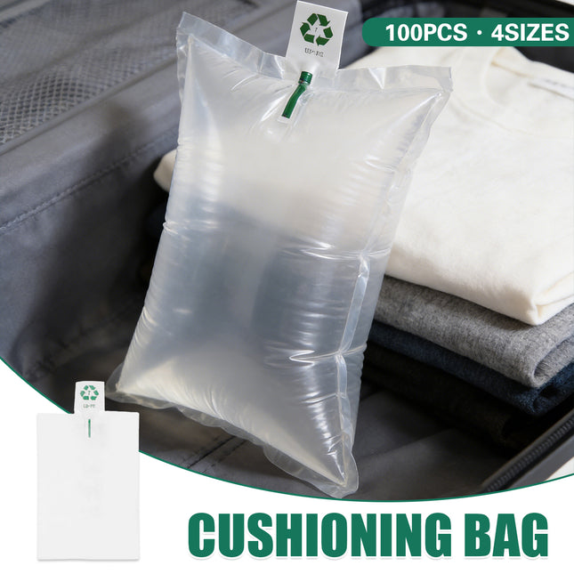 100PCS Coshioning Bag Protective Packaging Shockproof Cushion Inflatable Clear