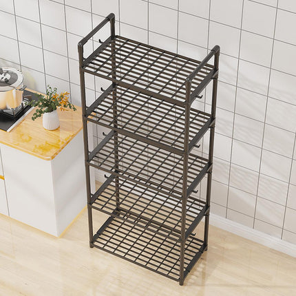 5Tiers Pot Storage Rack Pan Stand Saucepan Holder Cookware Organizer for Kitchen