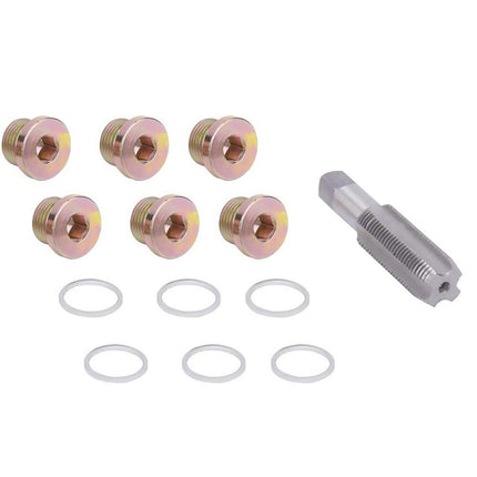 13-piece Automotive Oil Pan Thread Repair Tool Kit for Car Engine Maintenance